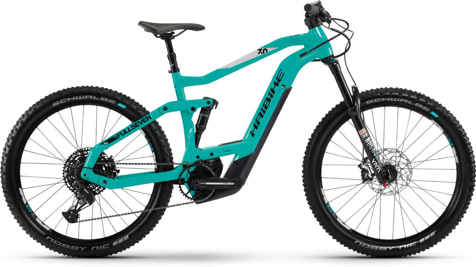 Haibike SDURO FullSeven Life LT 7.0 E-Bike 27,5" Türkis/Schwarz/Grau
