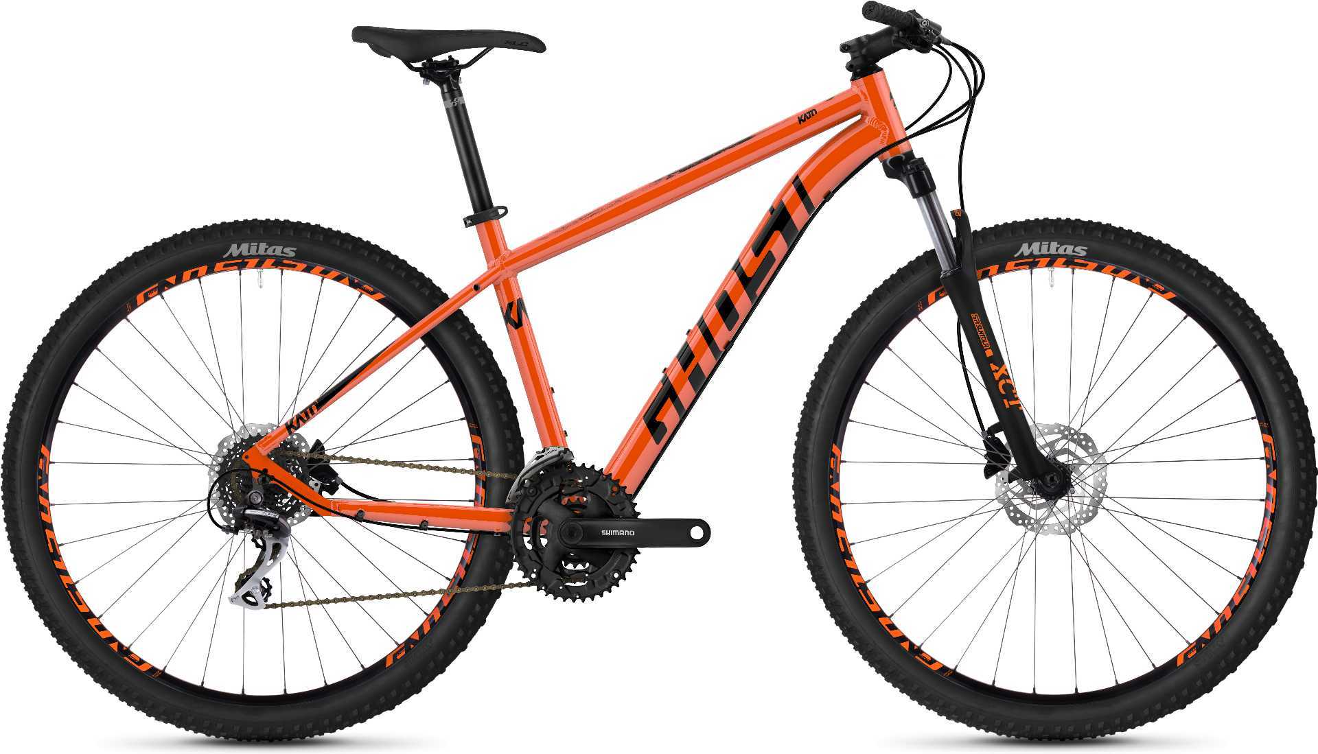 Ghost Kato 2.9 AL U 29" MTB-Hardtail monarch orange / jet black - S