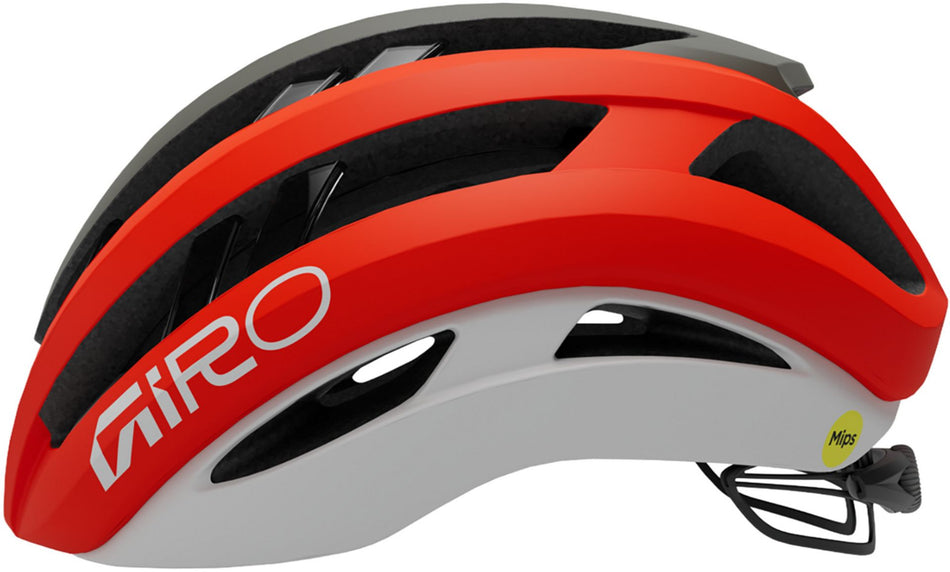 Giro Aries Spherical Mips Rennrad-Helm matte flame red