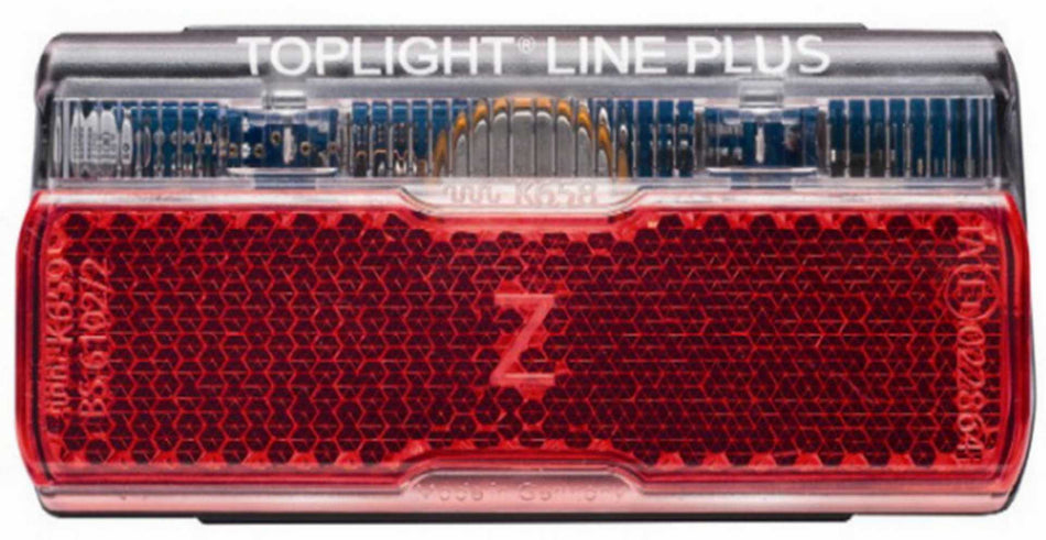 Busch & Müller Toplight Line permanent Batterie Gepäckträger-Rücklicht