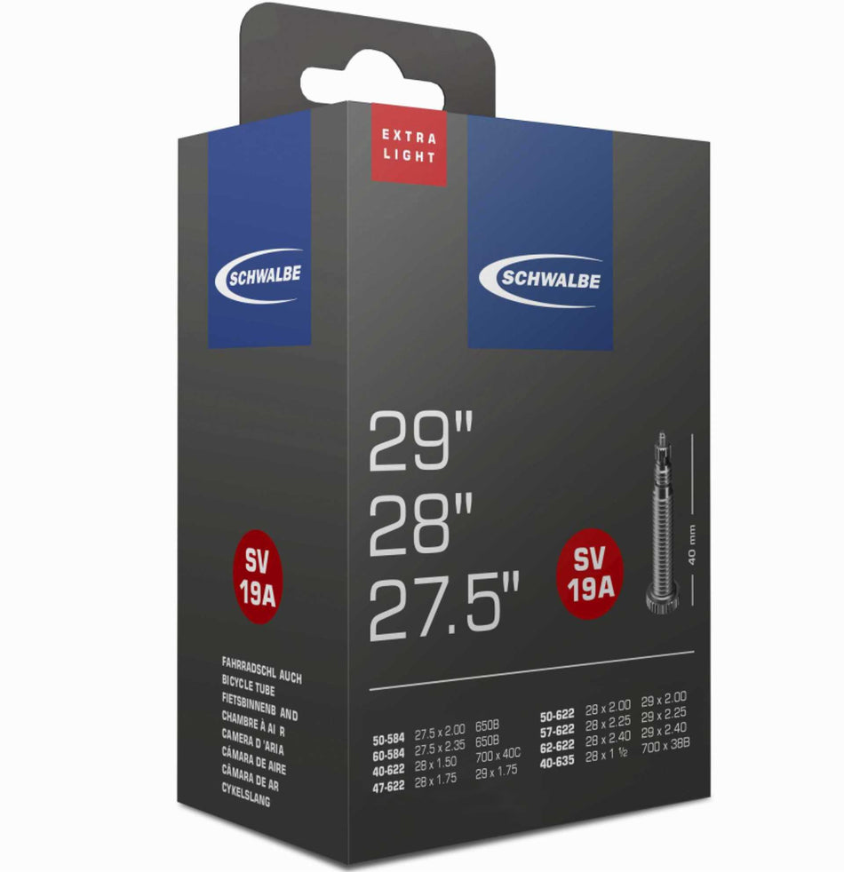 Schwalbe Nr.19A Schlauch Extralight 27,5'' 28'' 29''