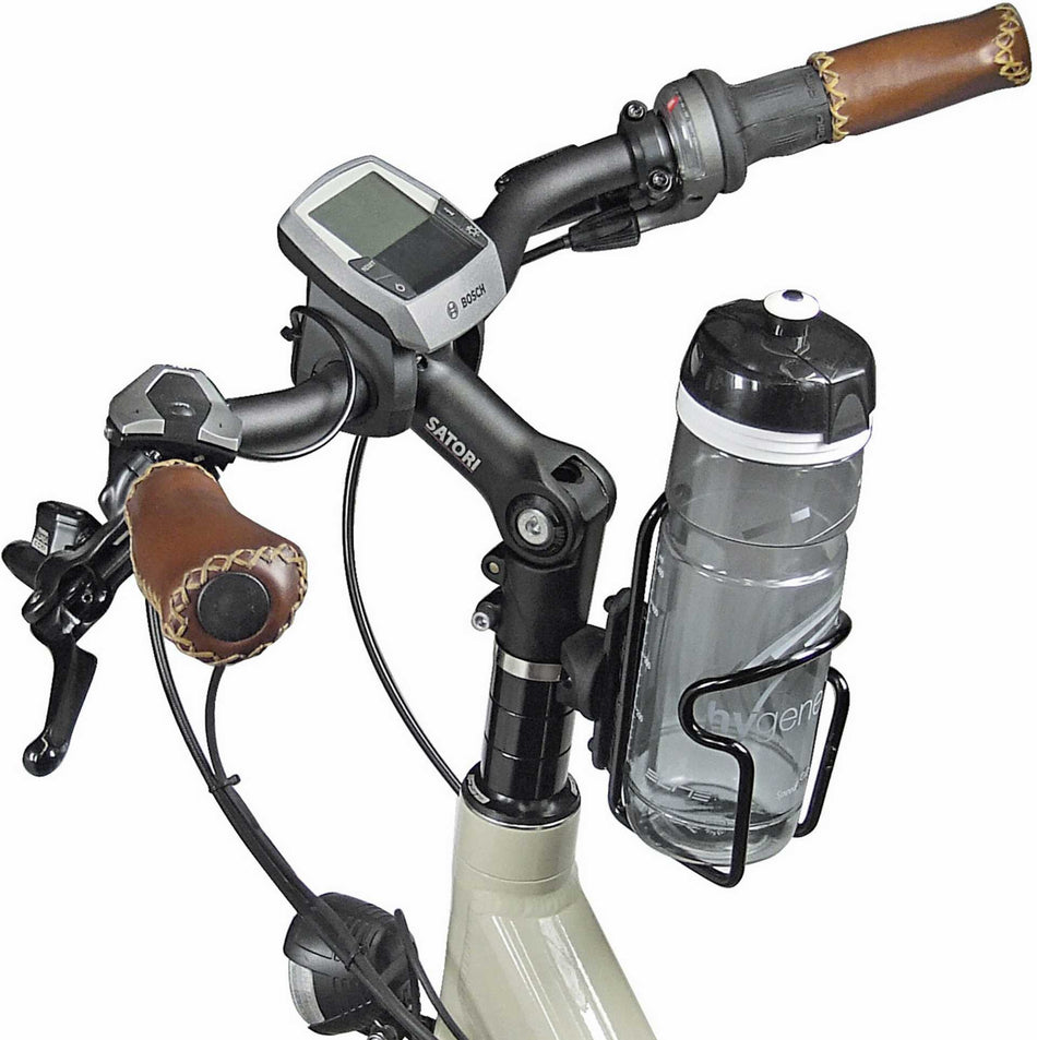 KLICKfix Bottlefix Flaschenhalter-Adapter schwarz