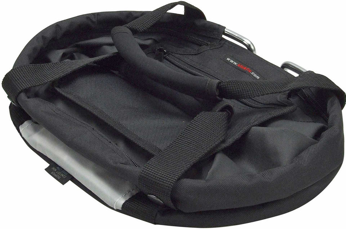 klickfix lenkertasche shopper KLICKfix Shopper Comfort Mini Lenkertasche 32 x 23 x 24 cm schwarz – Biketech24