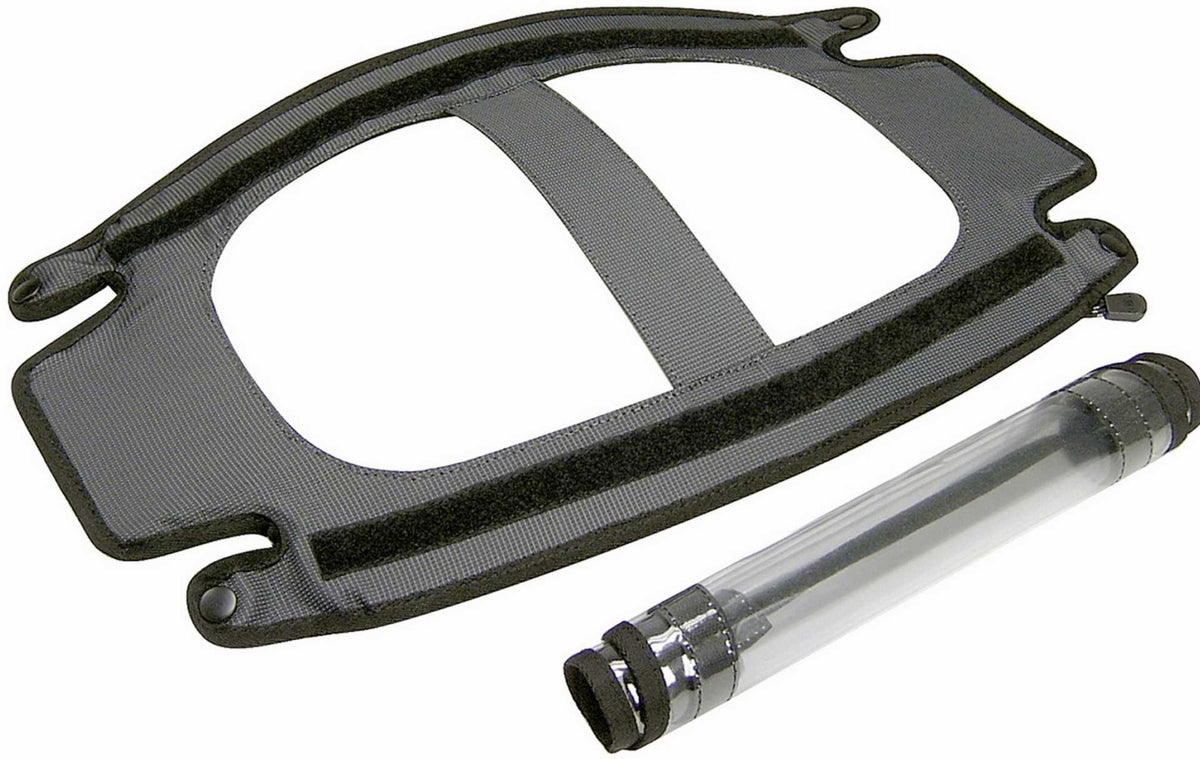 klickfix lenkertasche für hunde Klickfix Doggy Lenkertasche grau/schwarz – Biketech24