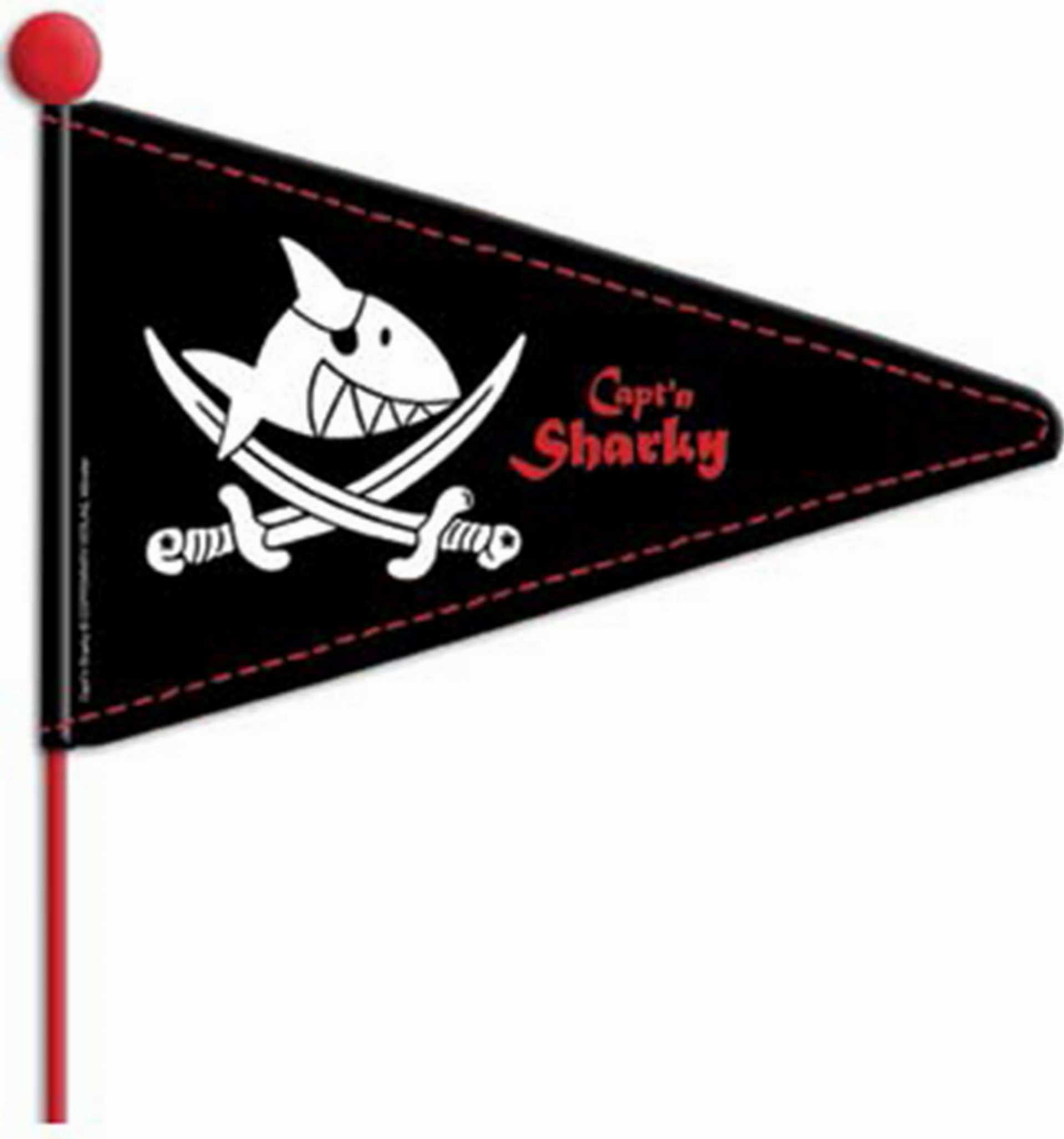 Capt ́n Sharky Sicherheitswimpel
