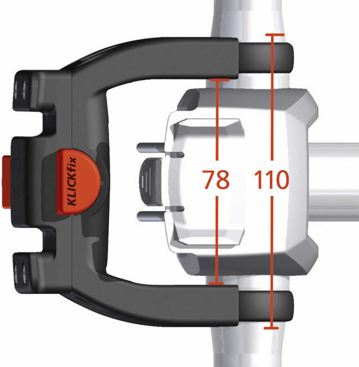 klickfix lenkeradapter mountainbike KLICKfix Lenkeradapter E-Lenkerhalter für E-Bike – Biketech24
