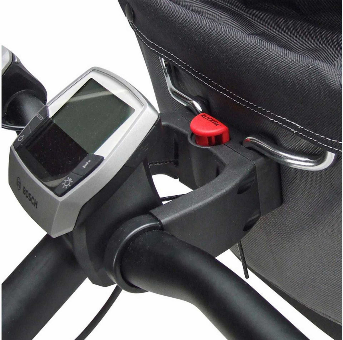 klickfix lenkeradapter e kombinierbar mit e bike displays KLICKfix Lenkeradapter E-Lenkerhalter für E-Bike – Biketech24