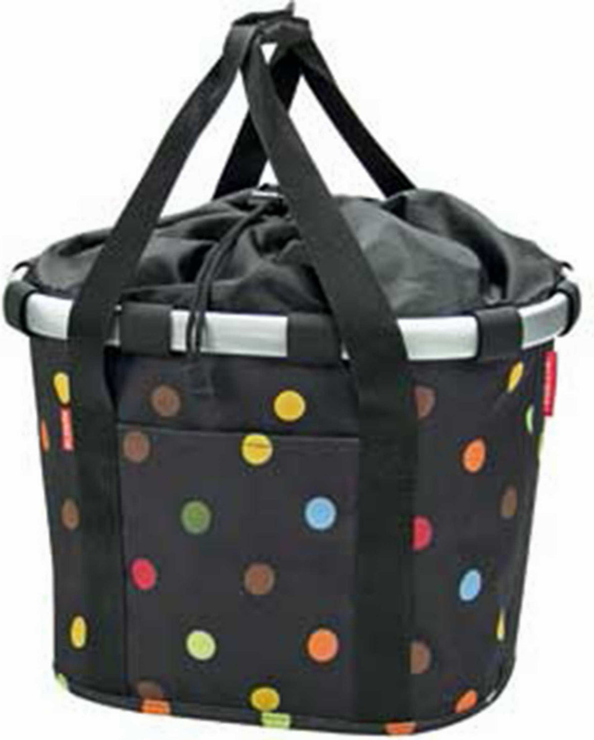 KLICKfix Reisenthel Bikebasket Lenkertasche mit Aluminumrahmen Dots – Biketech24