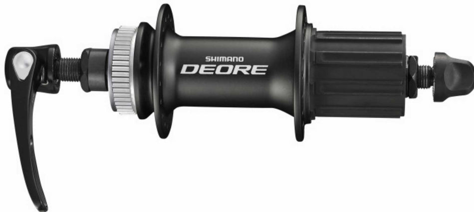 Laufrad HR Rigida Taurus Disc schwarz + Shimano Deore M6000BZAL Center Lock schwarz 29"