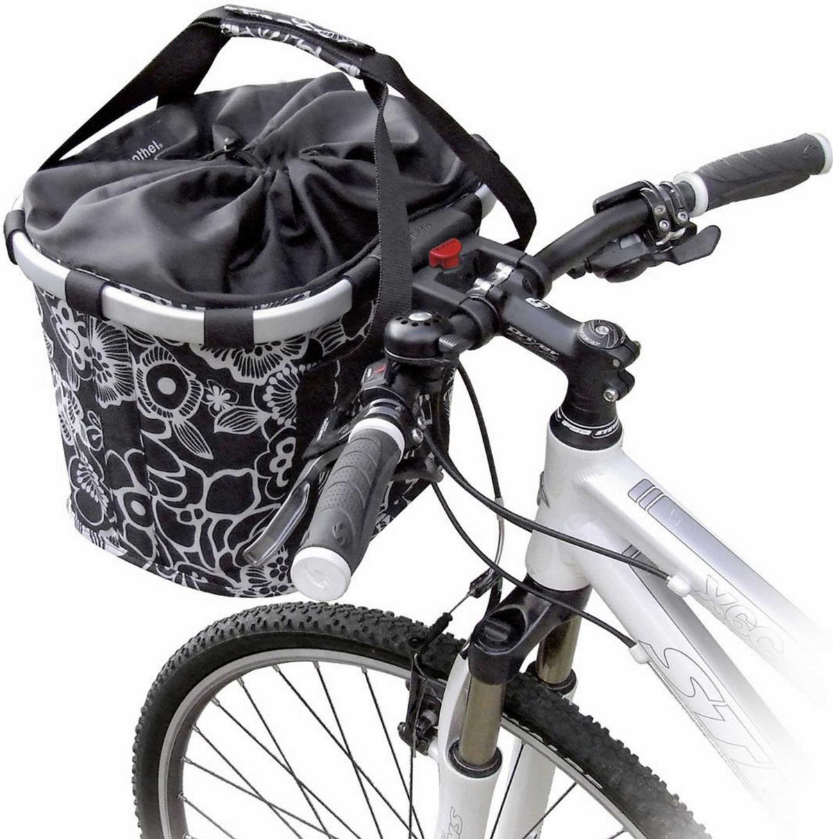 lenkertasche fahrrad reisenthel KLICKfix Reisenthel Bikebasket Lenkertasche mit Aluminumrahmen Fleur-s – Biketech24