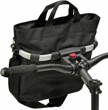 reisenthel lenkertasche KLICKfix Reisenthel Bikebasket Oval S Lenkertasche schwarz – Biketech24