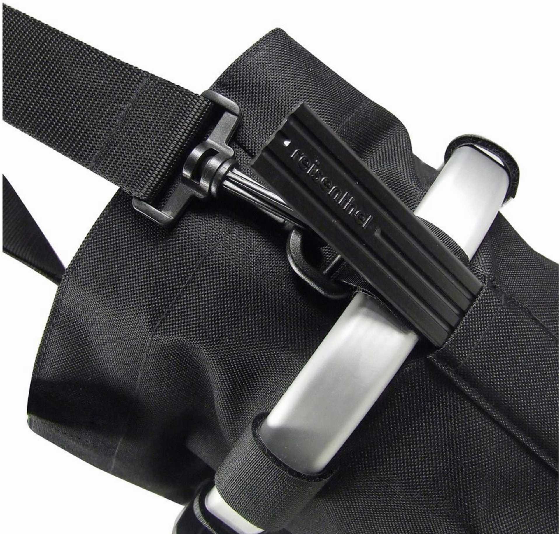 klickfix lenkertasche reisenthel bikebasket KLICKfix Reisenthel Bikebasket Oval S Lenkertasche schwarz – Biketech24