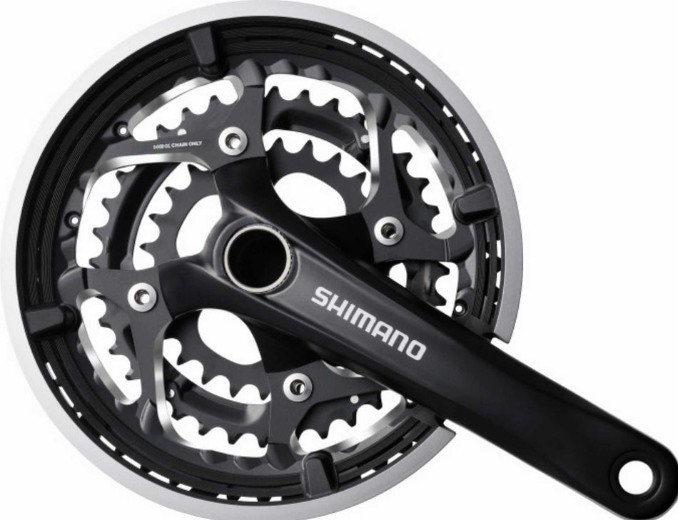 B-Ware - Shimano FC-T551 Trekking Kurbelgarnitur 3x10-fach schwarz (Gebrauchtware)