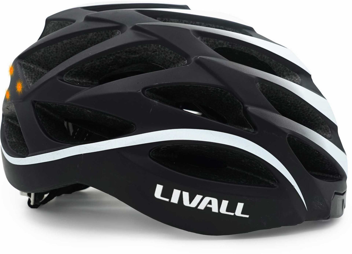 Livall BH62 NEO Helm + BR 80 Fernbedienung schwarz/weiß L (55-61 cm) – Biketech24