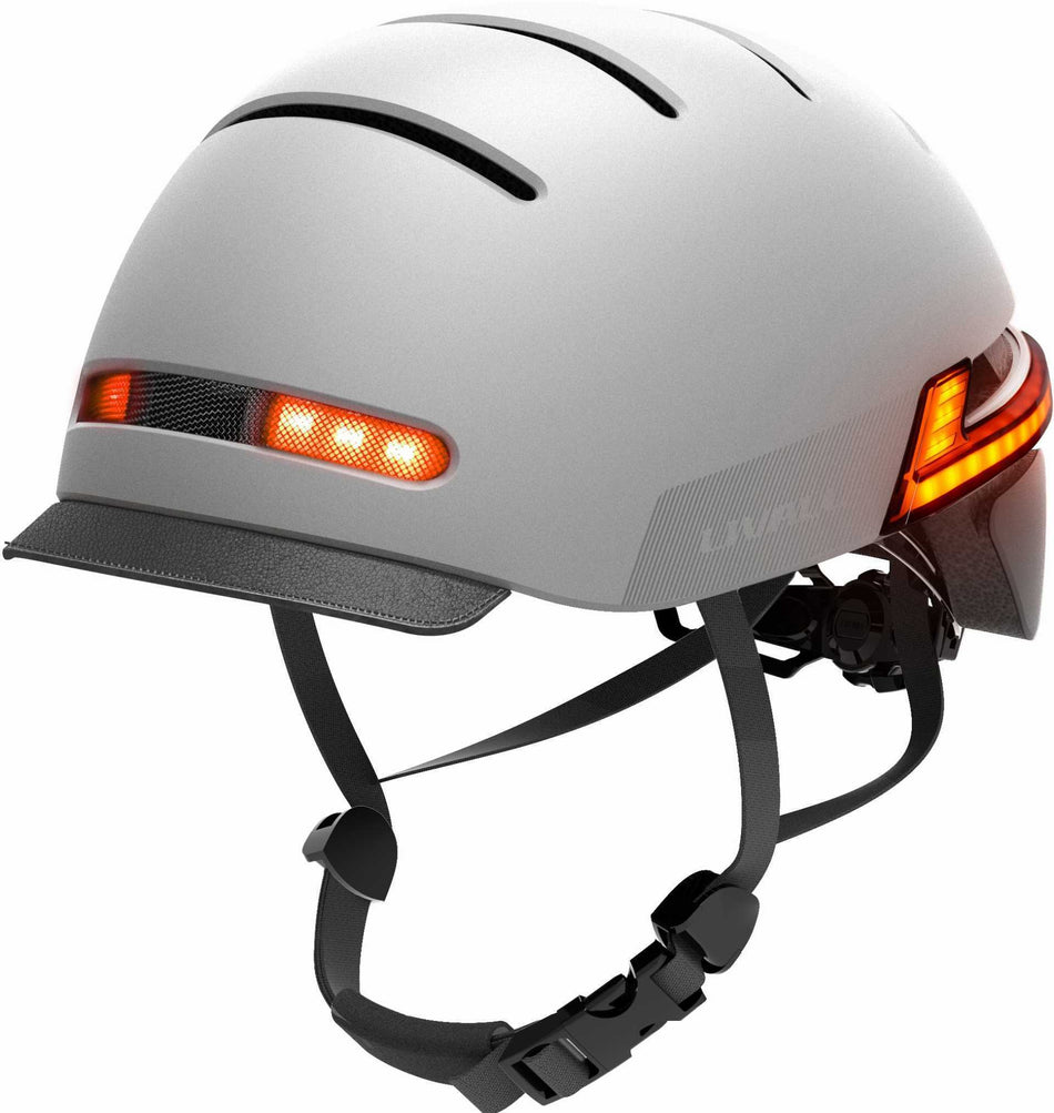 Livall BH51T Neo Helm + BR 80 Fernbedienung hellgrau