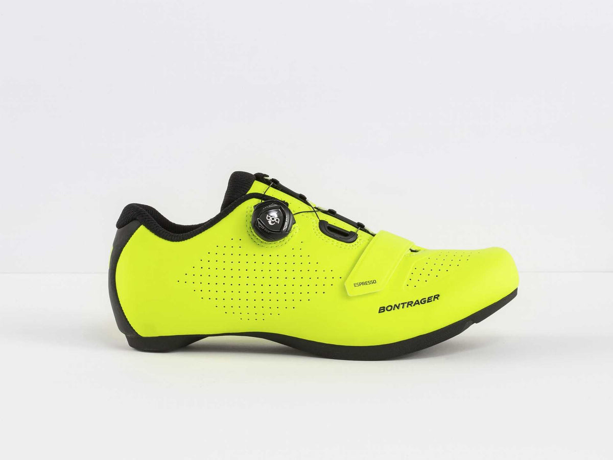 Bontrager Espresso Rennradschuhe visibility yellow – Biketech24
