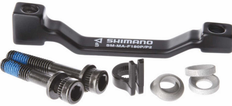 Shimano Scheibenbremsadapter von  PM-Gabel/-Rahmen auf PM-Bremssattel v+h 203