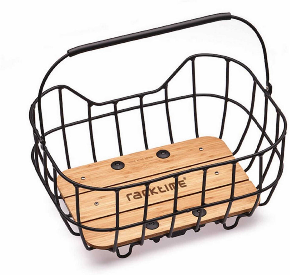 Racktime Baskit Breeze Gepäckträgerkorb schwarz