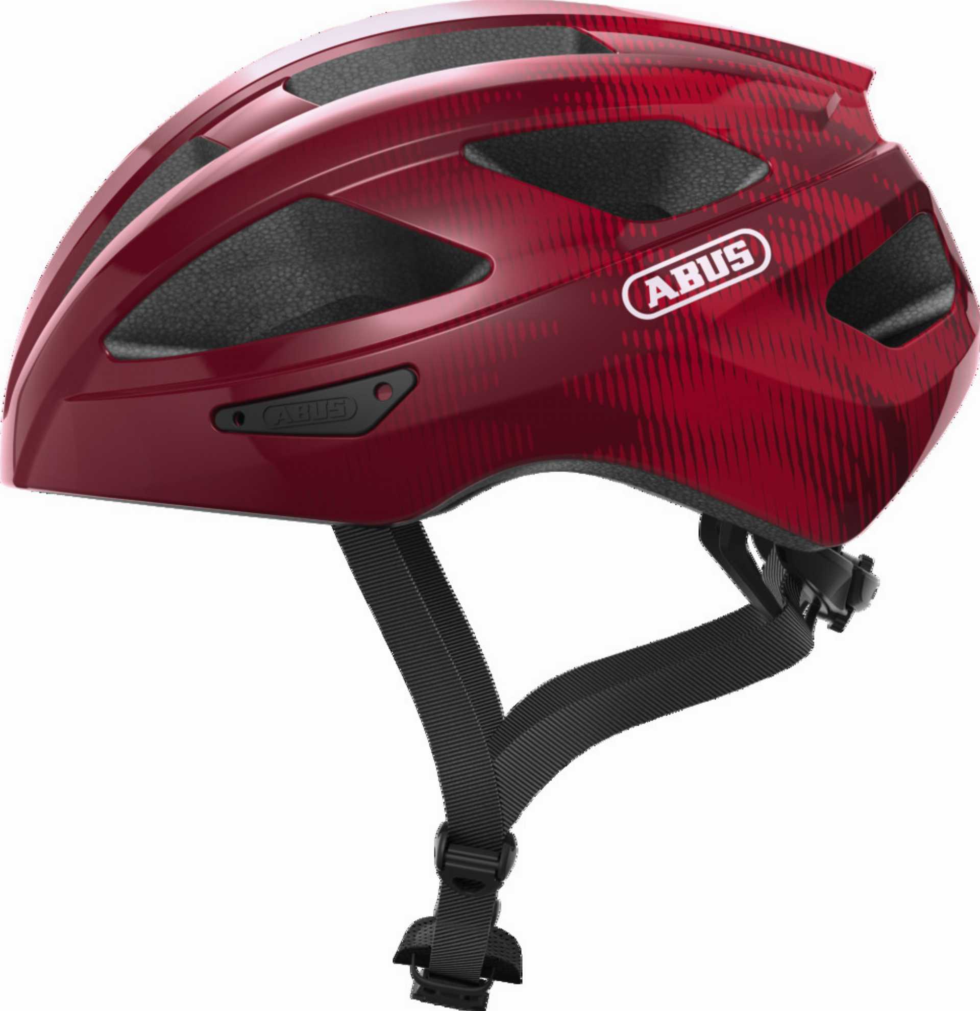 Abus MACATOR Rennrad-Helm bordeaux red - L (58-62 cm)