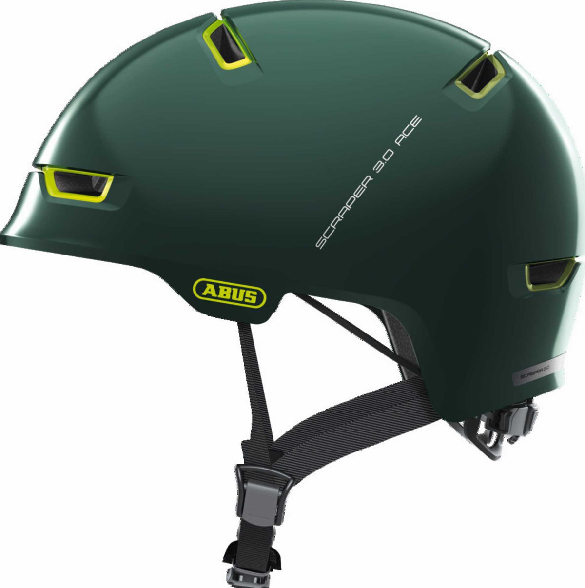 B-Ware - Abus SCRAPER 3.0 ACE Helm ivy green (Gebrauchtware) - L (57-61 cm)