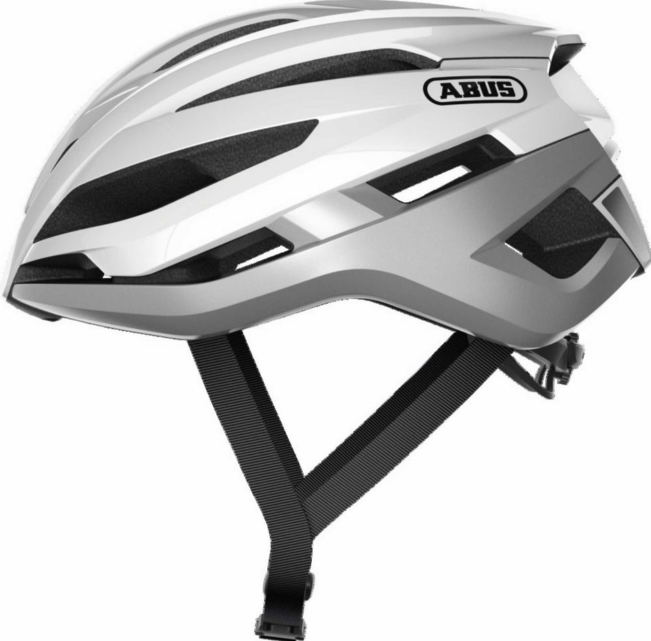 Abus StormChaser Rennrad-Helm polar white