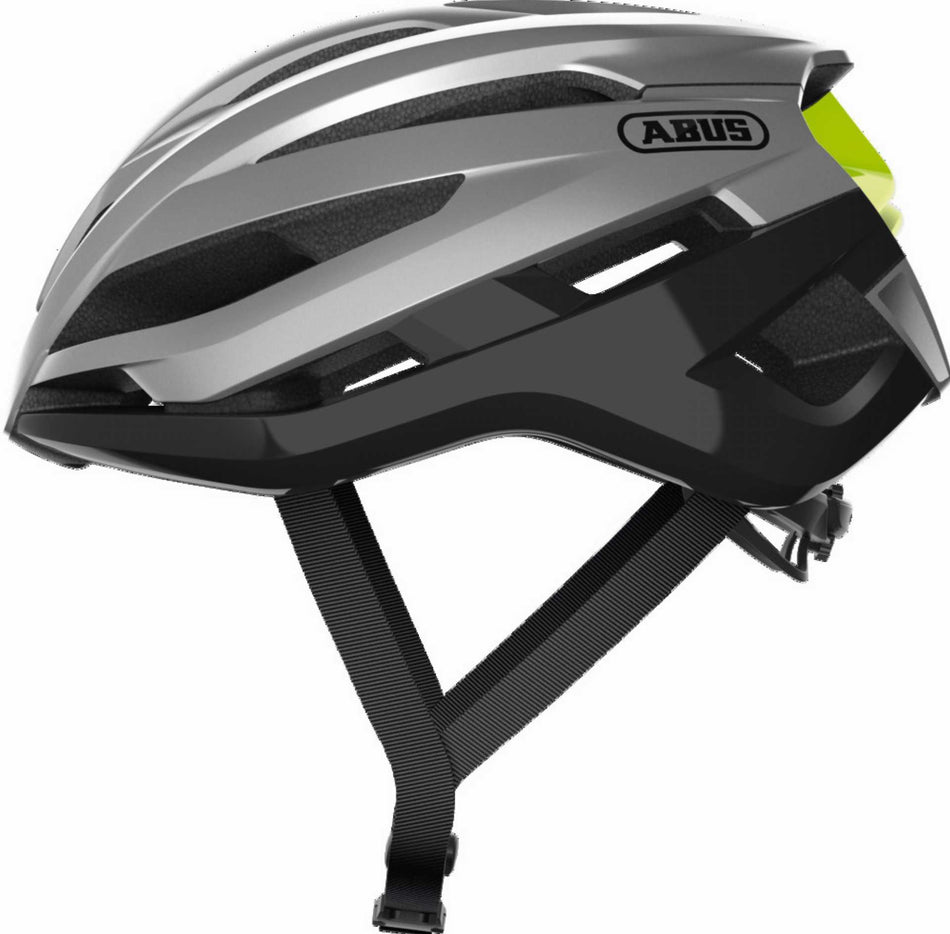 Abus StormChaser Rennrad-Helm gleam silver