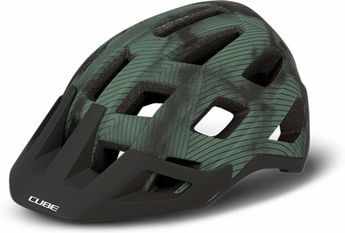 Cube Helm BADGER green - M (56-59 cm)