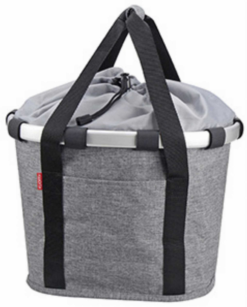 KLICKfix Bikebasket Lenkertasche twist silver