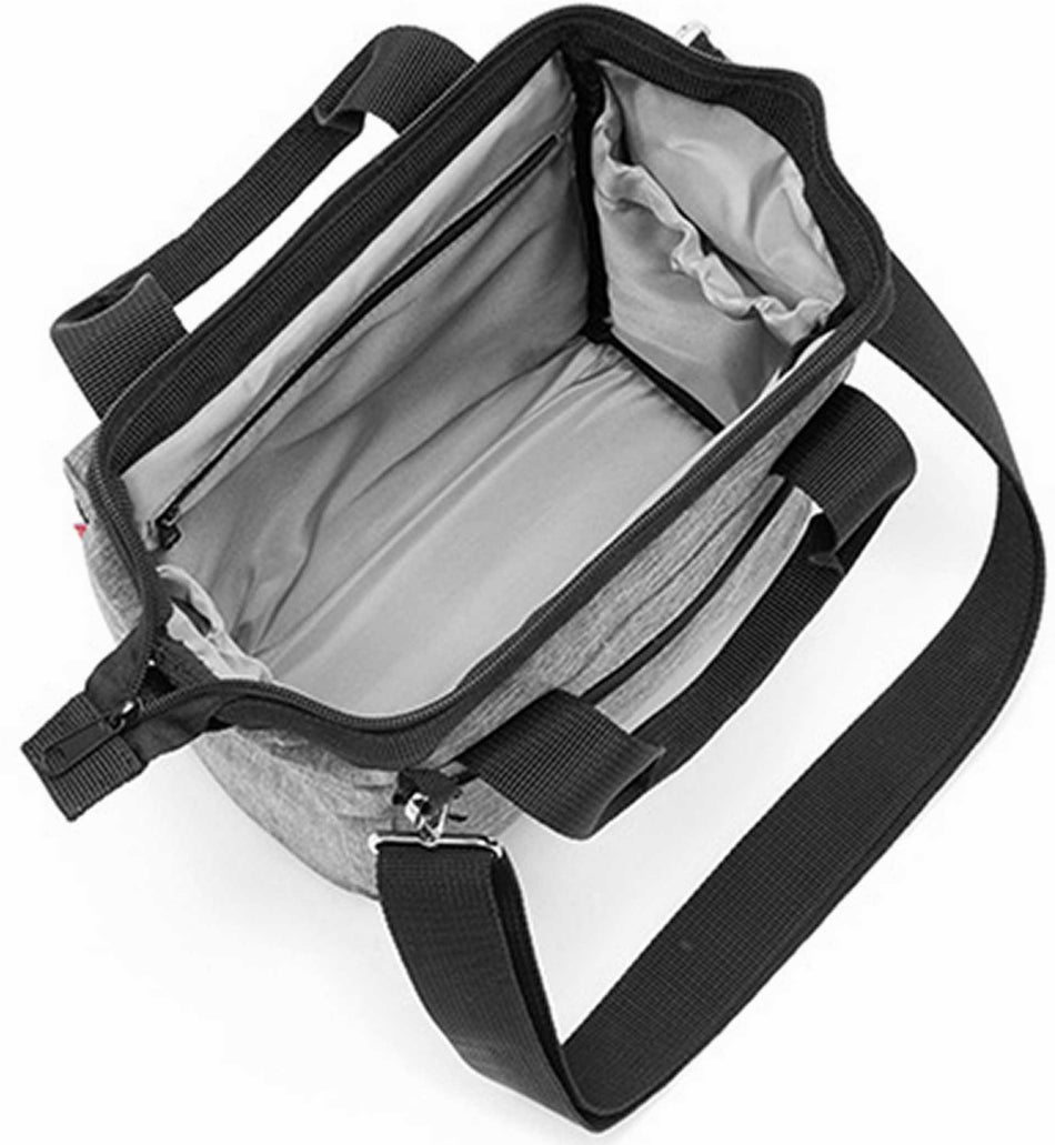 KLICKfix Roomy Lenkertasche twist silver