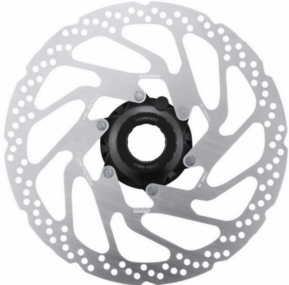 Shimano BREMSSCHEIBE RT-EM300 160MM MIT LOCK-RING für SHIMANO STEPS Geschwindigkeitssensor