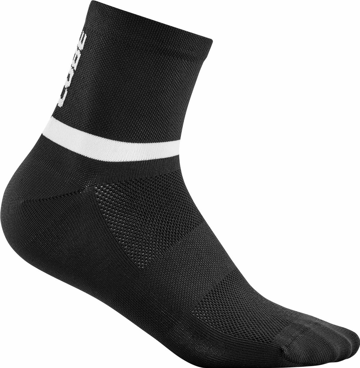 Cube Socke Mid Cut Blackline schwarz - 36-39