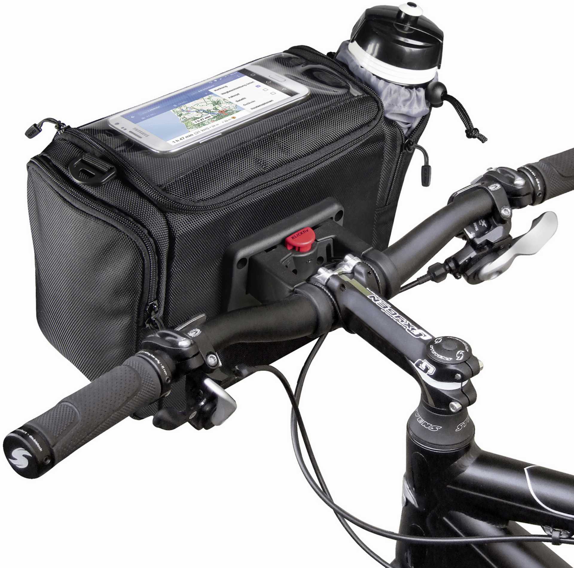 klickfix aventour lenkertasche KLICKfix Aventour Sport Lenkertasche schwarz – Biketech24