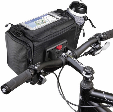 lenkertaschen mit klicksystem KLICKfix Aventour Sport Lenkertasche schwarz – Biketech24