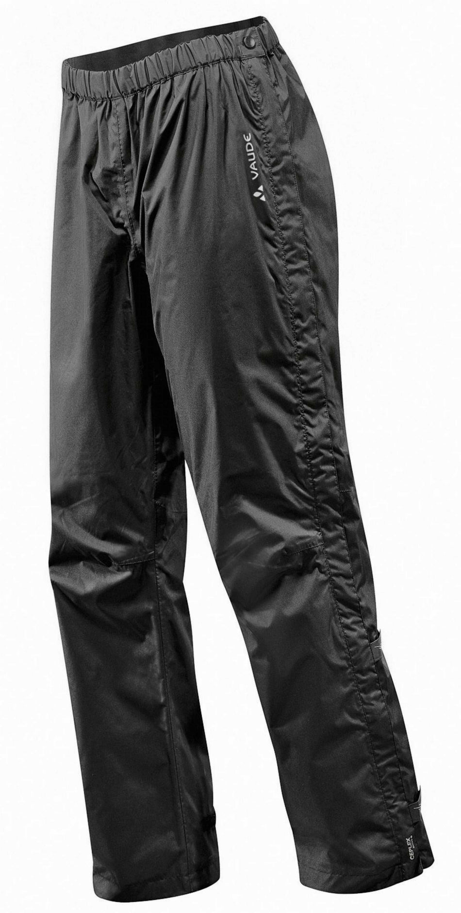 B-Ware - VAUDE Women's Fluid Full.Zip Pants S/S, black (Gebrauchtware)