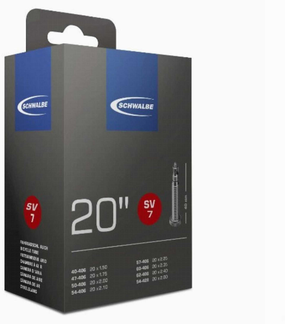 Schwalbe Schlauch SV7 AIR Plus 20" 40-62/406