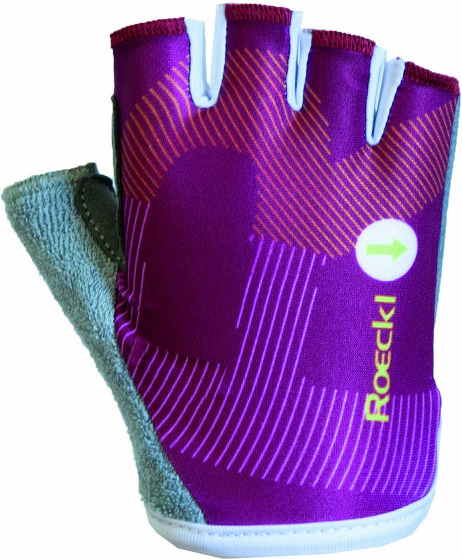 Roeckl Bike Kids/Youngsters Teo Handschuhe kurz beere