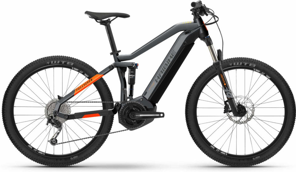 Haibike FullSeven 4 27,5" cool grey/ lava matte