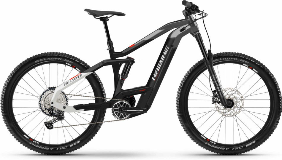 Haibike FullSeven 9 27,5" black/ titan/ white