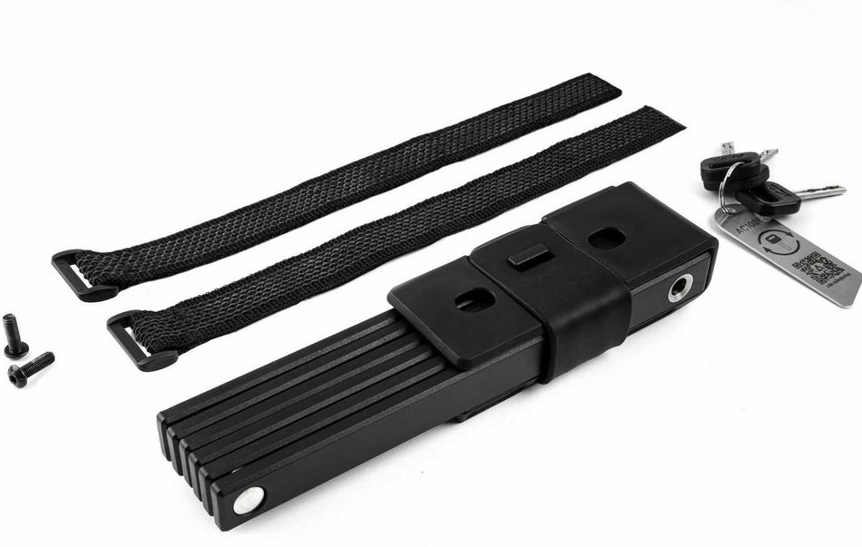 B-Ware - ACID Faltschloss RIGID 100 PURE black (Gebrauchtware)