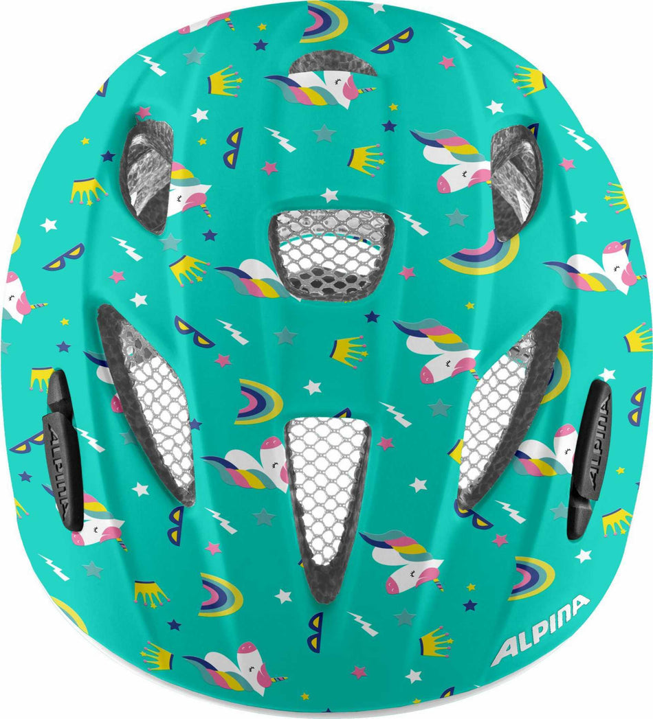 Alpina Ximo Flash Kinder-Helm unicorn gloss