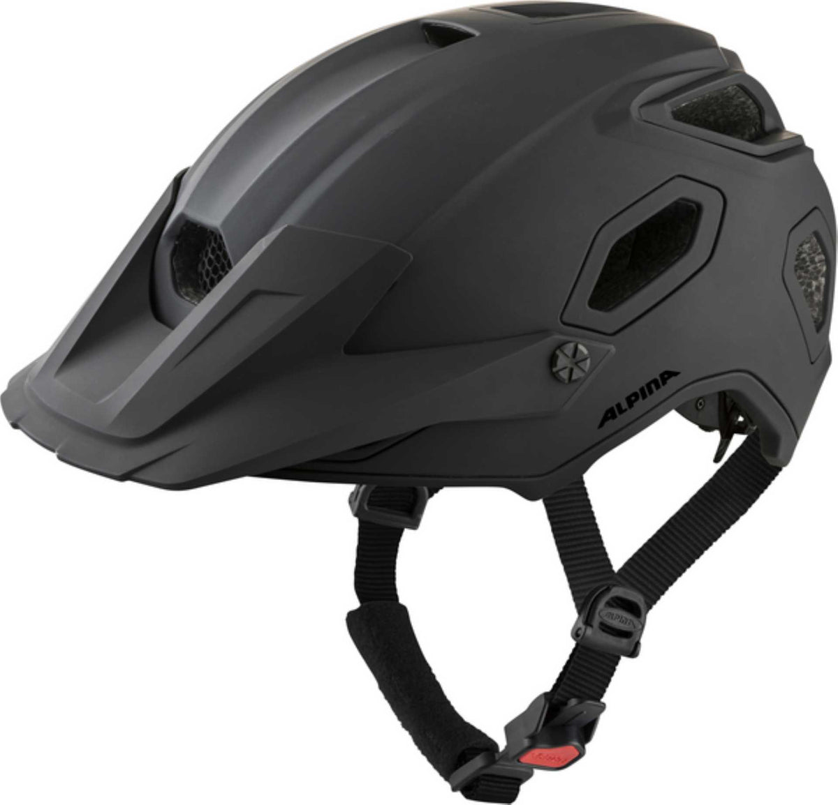 Alpina COMOX MTB-Helm black matt - 52-57 cm