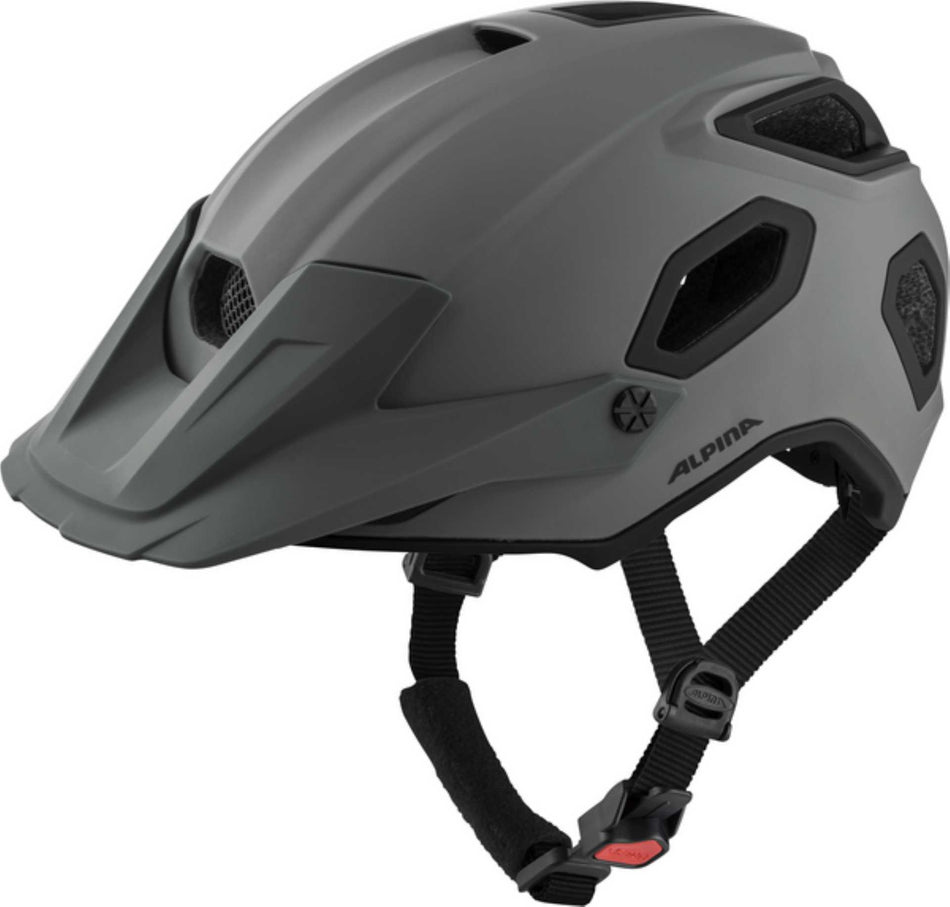 Alpina COMOX MTB-Helm coffee-grey matt