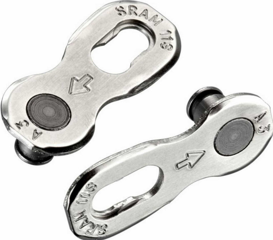 SRAM PowerLock Kettenschloss 11-fach - 1 Stk. auf Blsiterkarte silber