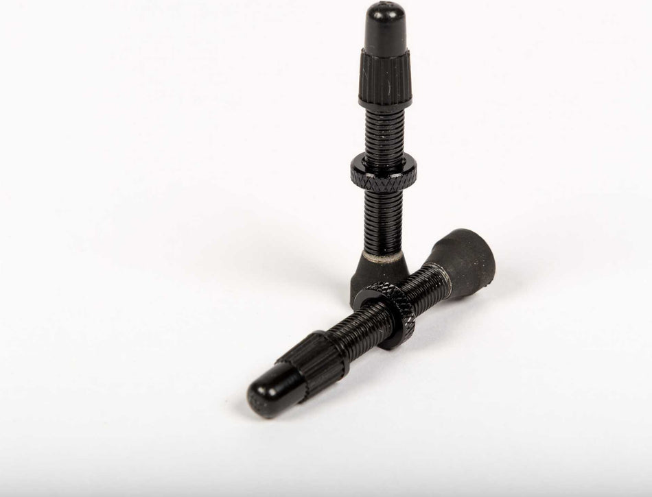 Notubes Universal Ventil, Presta Aluminium schwarz / 55 mm