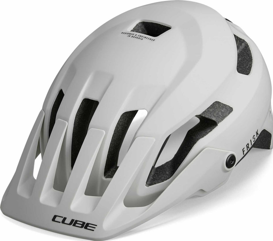 CUBE Helm FRISK Teamline grey´n´red´n´blue