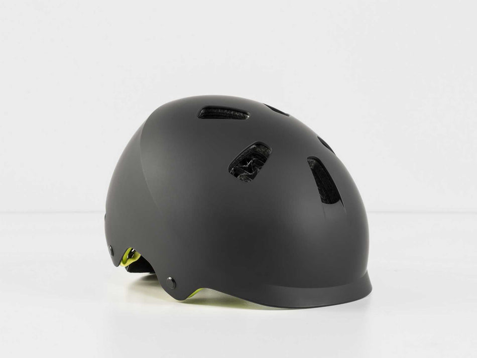 Bontrager Jet Wavecel Child Helm black/volt 48-52 cm