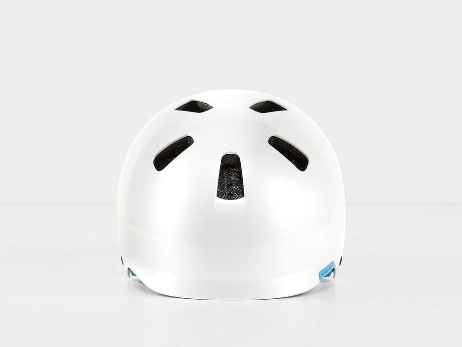 Bontrager Jet Wavecel Child Helm white/azure 48-52 cm