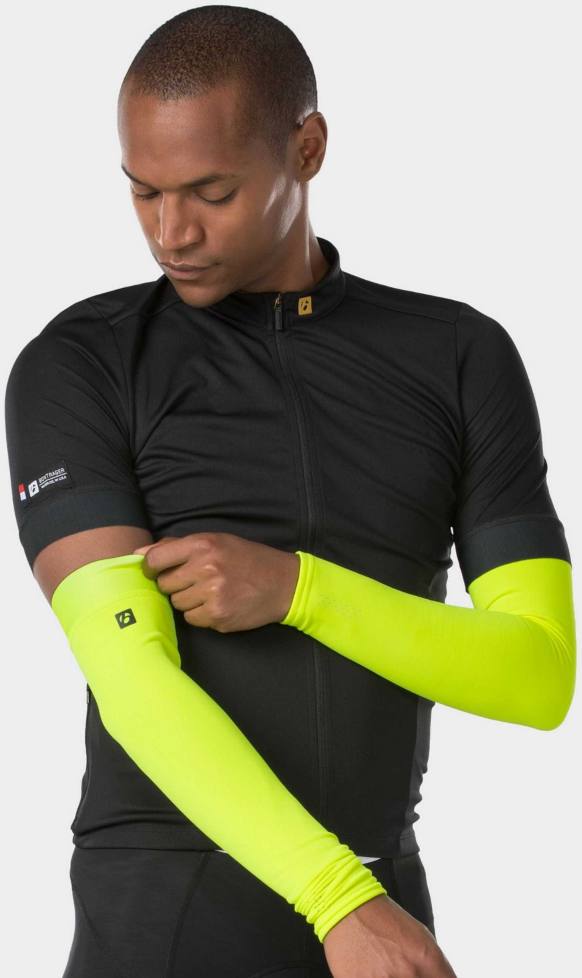 Bontrager Thermal Armlinge radioactive yellow - XS