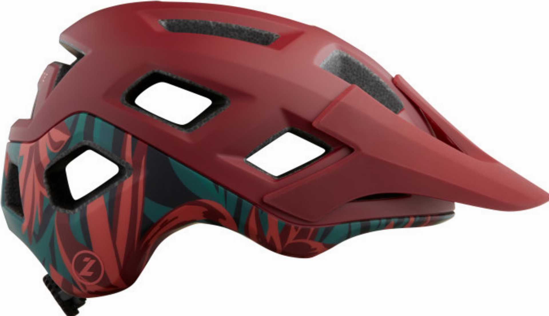 Lazer Coyote Helm matte red rainforest - L