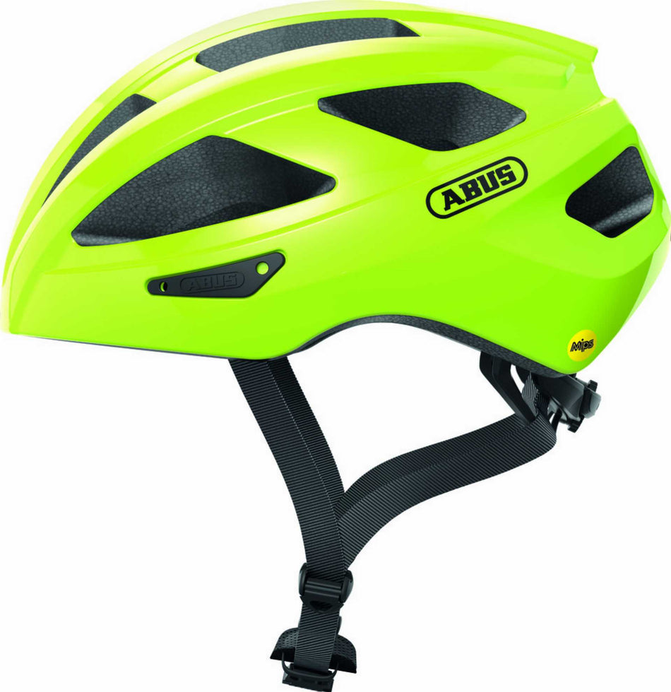 Abus Macator MIPS Rennrad-Helm signal yellow